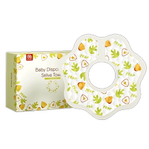 Aibedila disposable saliva towel baby newborn bib baby waterproof bib spit-up pad towel gauze autumn and winter