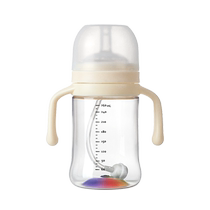 Baby straw cup duckbilled drinking cup for more than 6 months 3 baby Drinking water cup 2 Children straight Drink bottle Rainbow