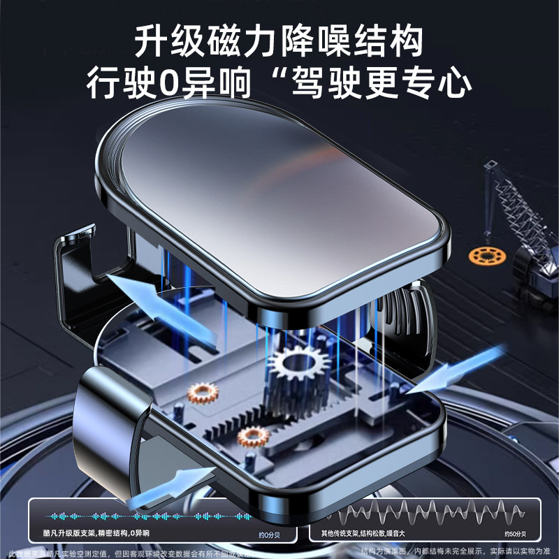 Mobile Phone Car Mount 2025 New Model Car Phone Holder Air Vent Navigation Dedicated In-Car Support Fixed Car Mount