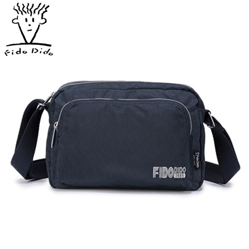 Fidu dido trend nylon casual cross-body bag personality men's and women's Oxford waterproof shoulder bag fashion versatile shoulder bag