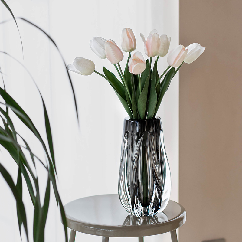 South Cross Star Light Extravagant Glass Vase Hem Water Bacon Tulip Living-room Sample Room Superior Soft Decorations