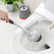 Creative soft hair cleaning brush sub lengthened long handle toilet brush toilet clean toilet brush toilet brush suit with base