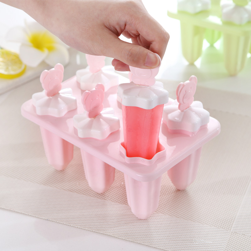 DIY ice cream mold Ice cream popsicle popsicle ice grid ice cube sorbet popsicle Make ice cream mold Home