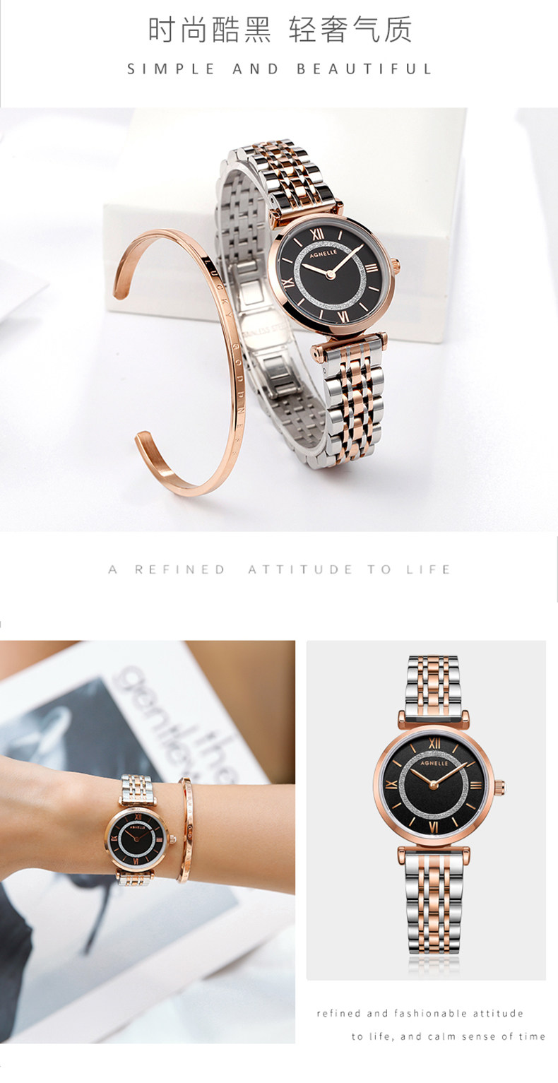 Bracelet montre pour Femme AGNELLE - Ref 3273669 Image 15