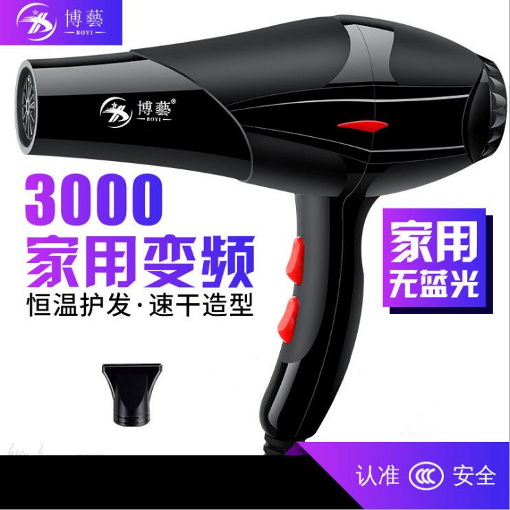 Home Hair Dryer Negative hot and cold wind Wind Blower Silo Muted 3000W Power Polyshop Private