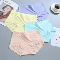Big Code Underwear Woman Fat Mm Modale Mom Mid waist section Breathable Pure Cotton Lady Without Mark add up to 200 catty