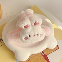 Двойной плюшевый захват маленького кролика