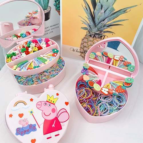 Детский аксессуар для волос, ювелирное украшение, подарочная коробка, заколка для волос для принцессы, детские шпильки для волос, высококлассная резинка для волос, подарок на день рождения