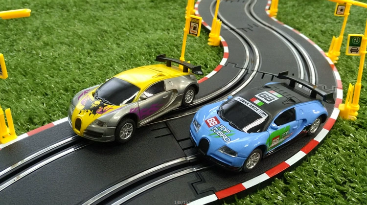 Songbao Đồ chơi 1:43 Racing Track Racing Bản gốc Rally Toy Rally Toy Electric Car