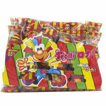 Trolli Burger Gummy candy 480g 60 packets of fruit juice QQ sugar Fruit gummy candy
