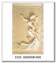 Sandstone relief FRP imitation copper Three-dimensional sculpture garden outdoor decoration relief mural classical figure F225