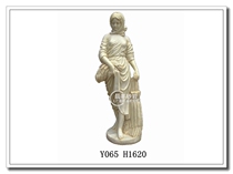 Sandstone relief FRP imitation copper mural three-dimensional sculpture garden outdoor carving decoration maid sculpture Y065