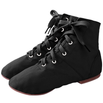 Jazz Boots Male High Help Jazz Dance Shoes Women Black Jazz Practice Shoes Dance Shoes Canvas Children High Heels Dance Boots