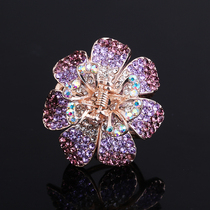 Bangs plate hair small grab clip Korean headdress adult female hair card rhinestone tie hair clip Hair clip top clip hair grab