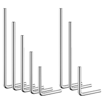 304 stainless steel squat toilet flush pipe foot-operated toilet valve flush pipe drainage accessories 7-character L-shaped 32 elbow pipe