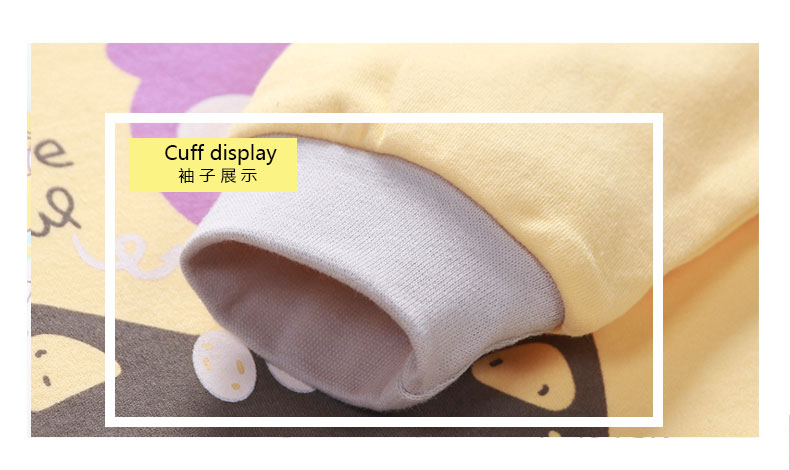 Bộ đồ lót trẻ em cotton lỏng bé trai và bé gái mùa thu quần áo cotton bé đồ ngủ trẻ em quần áo ấm 1-3 tuổi pijama bé trai