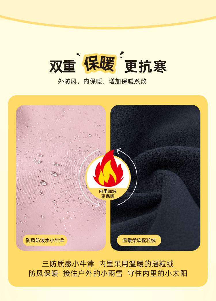 暇步士 男女童 工装风衣外套 三防面料 图7