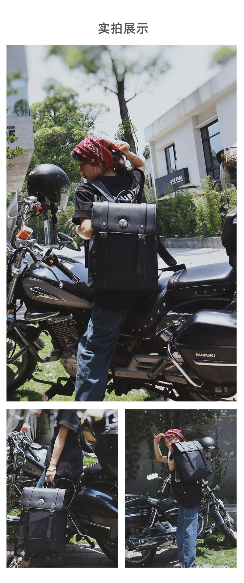 Hush Puppies 暇步士 真皮大容量 男式双肩包 天猫优惠券折后￥359包邮（￥539-180）