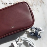 LEATHEROLOGY Персонализированная DIY Leather Tadge Hot Print Color Indiable Alphabet Logo Настройка