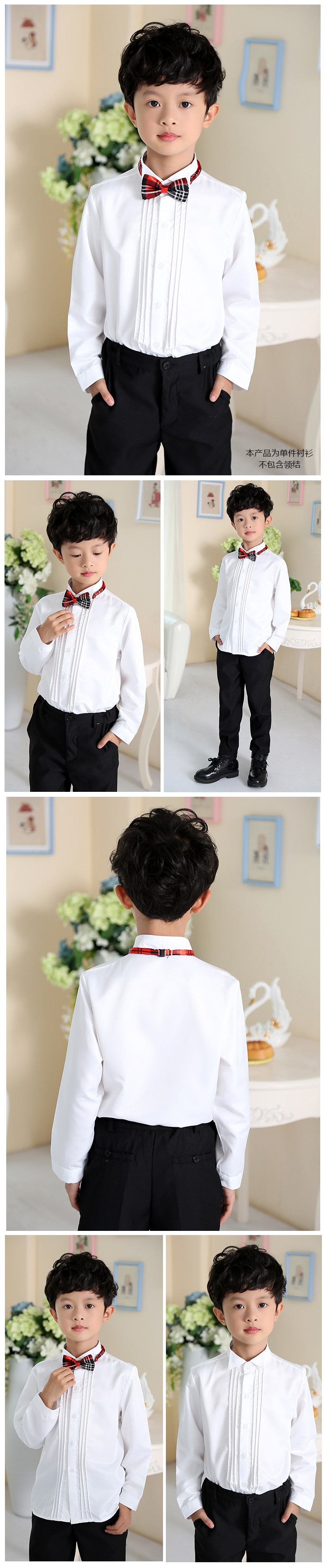 Chemise garcon à manche longue - Ref 2074890 Image 21