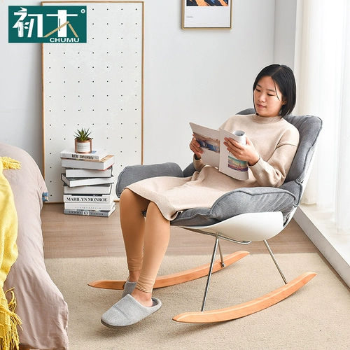 初木 Качалка для домашнего использования из натурального дерева для сна для отдыха