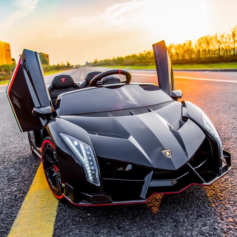 Lamborghini Children's Electric Car, Four-Wheel Vehicle with Remote Control, Suitable for Boys and Girls, Kids Can Ride on It, Toy Car, Sports Car Lamborghini Children's Electric Car, Four-Wheel Vehicle with Remote Control, Suitable for Boys and Girls, Kids Can Ride on It, Toy Car, Sports Car