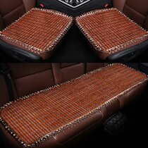 Car seat cushion bamboo mat cushion three-piece set for general car Summer mat single seat cushion cushion rear seat