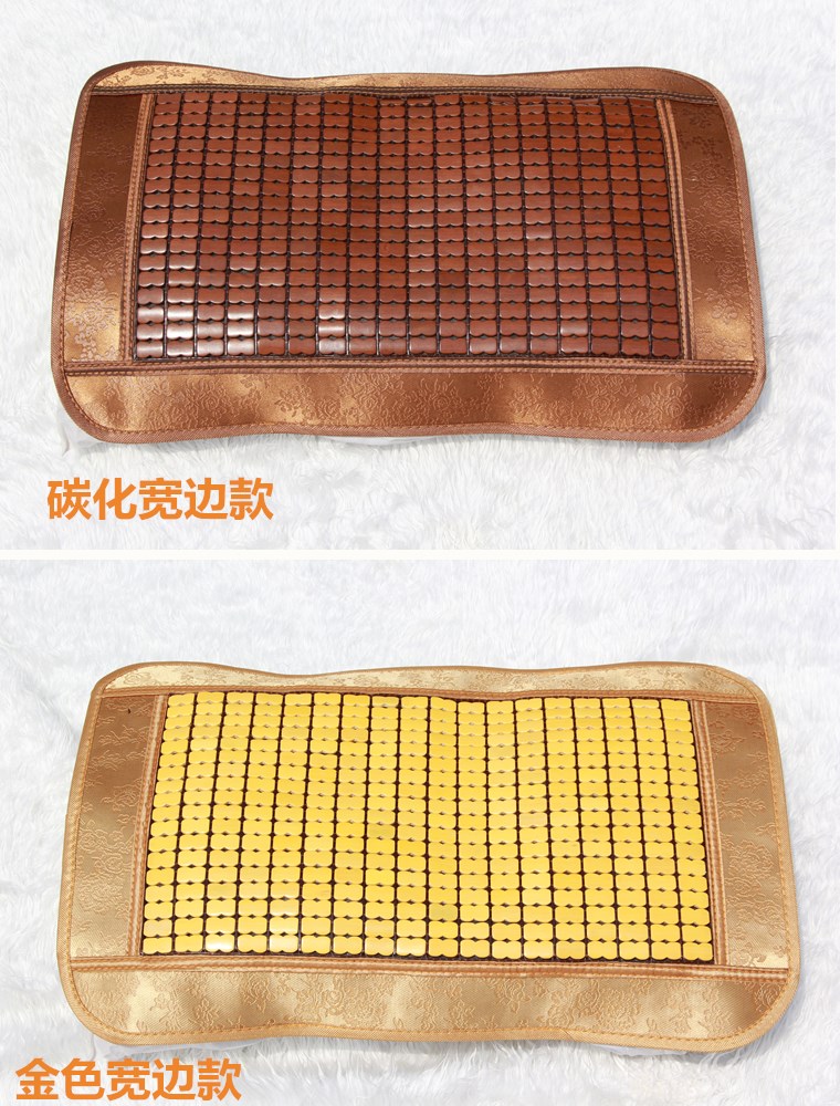 Mahjong mat gối mat mat gối mùa hè tre mat gối bé xe đẩy - Gối gối cao su kim cương