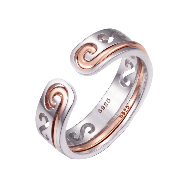 Bague mixte      en Argenterie - Ref 3088632 Image 4