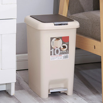 Trash can home toilet bathroom living room with lid kitchen large covered foot pedal creativity