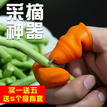 Plucked Sichuan peppercorns special gloves Divine Instrumental Picker iron nail jacket Pickle Pepper to plucked pepper Pepper Picking a Thumb Knife