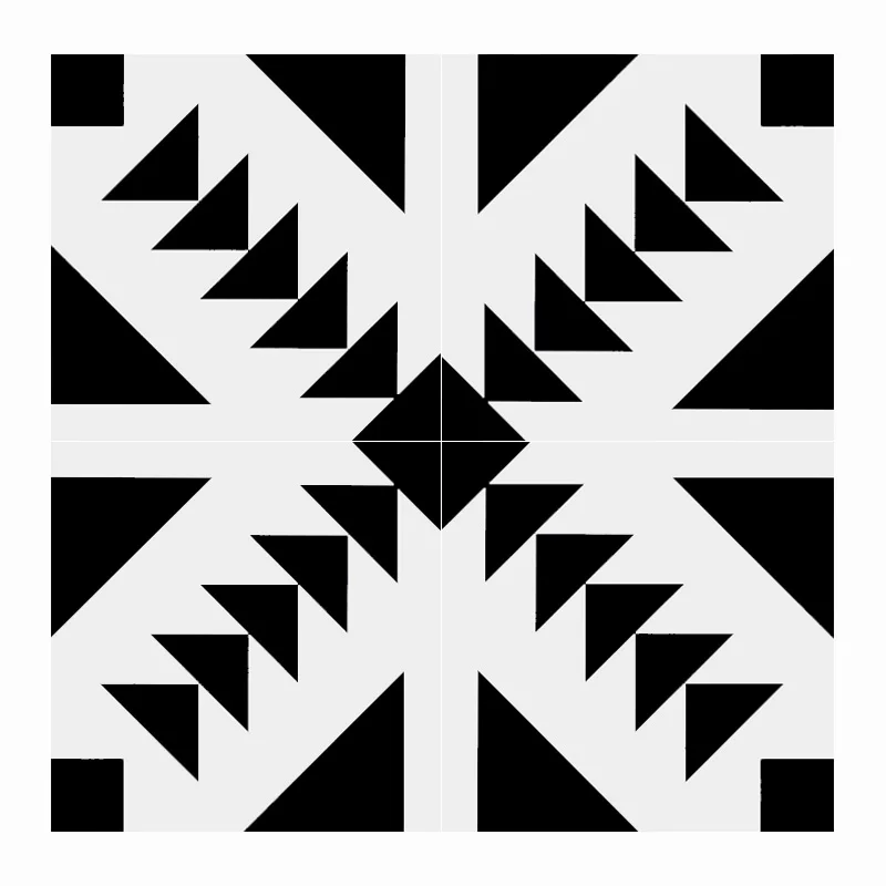 Нордическая плитка 300x300 плитка Линия рыбий скелет цветы ломтики черно-белая плитка для кухни и туалета нескользящая плитка для пола настенная плитка
