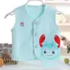 Baby vest pure cotton spring and summer baby vest thin section infant waistband Newborn clothes cardigan Children vest vest