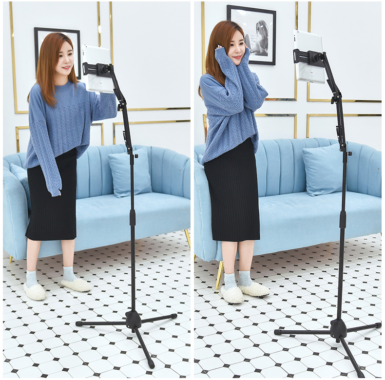 Điện thoại di động lười biếng khung giường ipad máy tính bảng pad nằm nằm xem TV xem phim tạo hình trực tiếp lắc âm thanh sàn chân máy di động đa chức năng đa năng hỗ trợ chụp khung - Phụ kiện điện thoại di động ốp lưng oppo f1s