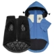 Blue Rice White+Fleeme (рекомендуется носить 10 ℃ -20 ℃)