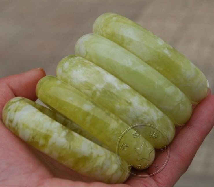 XINJIANG GINGER FLOWER LANTIAN JADE BRACELET JADE BRACELET WOMENS BRACELET WOMENS BRACELET