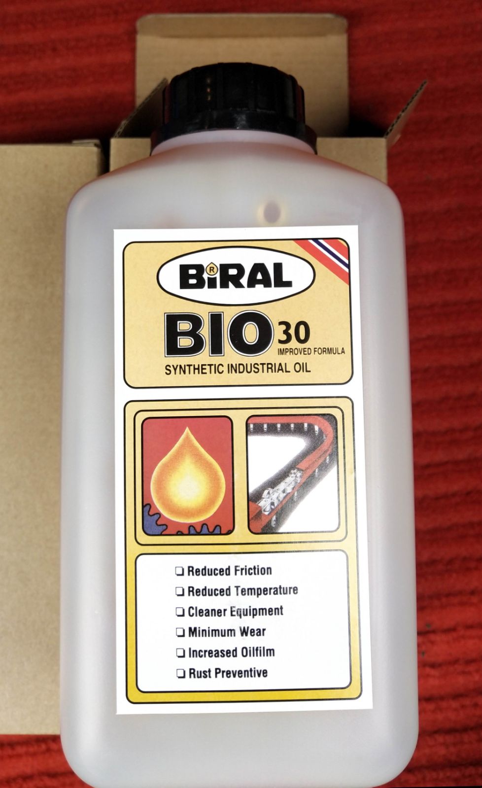 P N 593555 HELLER INDUSTRIES HELLER HIGH TEMPERATURE CHAIN OIL BIO30