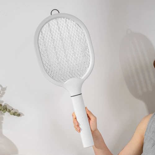 Перезаряжаемая электрическая мухобойка от комаров с зарядкой для домашнего использования, портативное мощное средство от комаров, москитная лампа, универсальные перезаряжаемые литиевые батарейки с подсветкой, 2 в 1