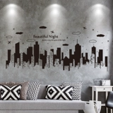 Трехмерная наклейка на стену для спальни, постер, наклейки для кровати, в 3d формате