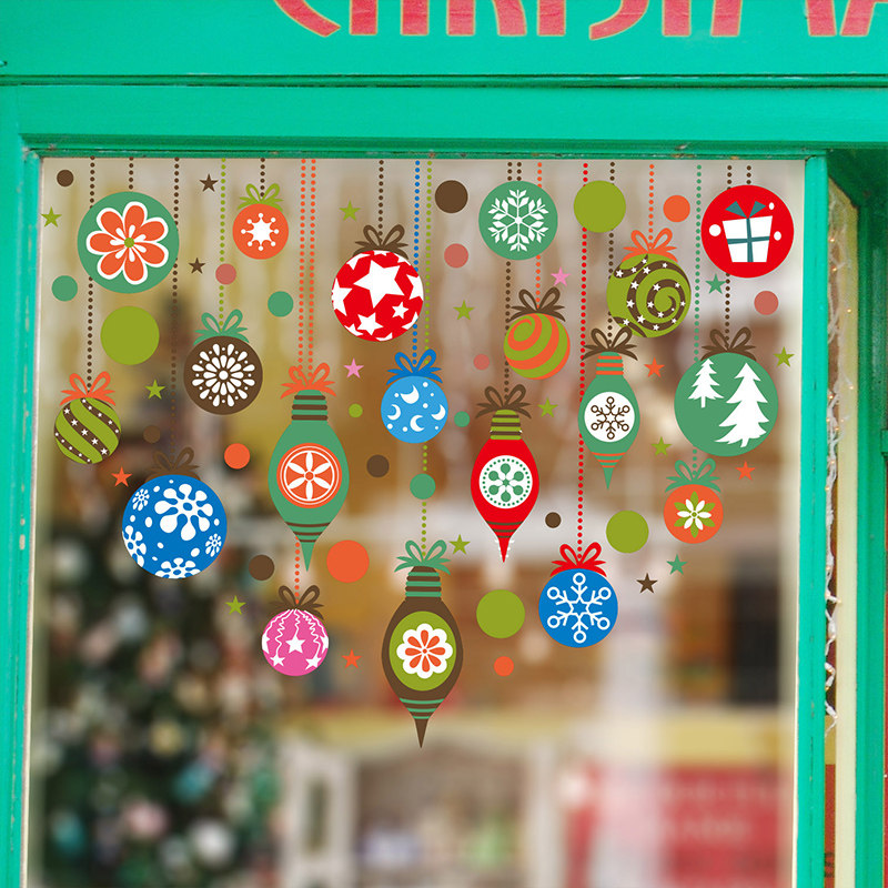 Children's room self-adhesive wallpaper window decorations room glass stickers wall stickers children's clothing store kindergarten decorations