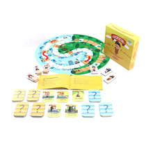 Fat Little Fox Comes Home Adventures Board Games Childrens Puzzle Parent-child Interactive Toys Anti-Abduction Game Card Prevention Awareness