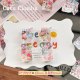 Acrylic Summer Ice Transparent Series Milk Carton Heart Pillow Through-Hole Beads Heart Pieces DIY Beading Accessories