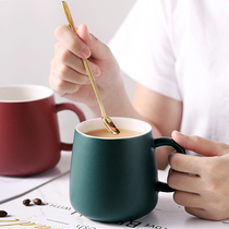 Nordic style ceramic mug men simple hipster ins style couple Cup Cup Women coffee cup