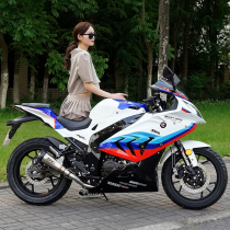 New RR motorcycle sports car EFI 200 500cc squatting heavy machine Road street car moped can be licensed