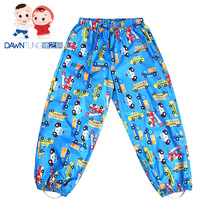 Xi Zhitong fashion Korean version of childrens rain pants boys and girls students baby baby waterproof pants can be equipped with raincoat