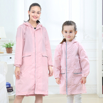 Xitong adult raincoat big brim with poncho solid color parent-child raincoat schoolbag electric car raincoat