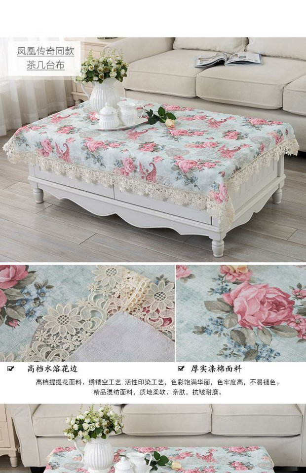 Tình yêu lecloth khăn trải bàn cà phê vải vải bàn hình chữ nhật mat khăn trải bàn đầu giường lò vi sóng bụi phủ vải khăn trải bàn pvc