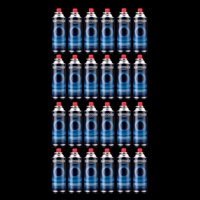 24 бутылки газа [8 человек и 6 раз горячий горшок]