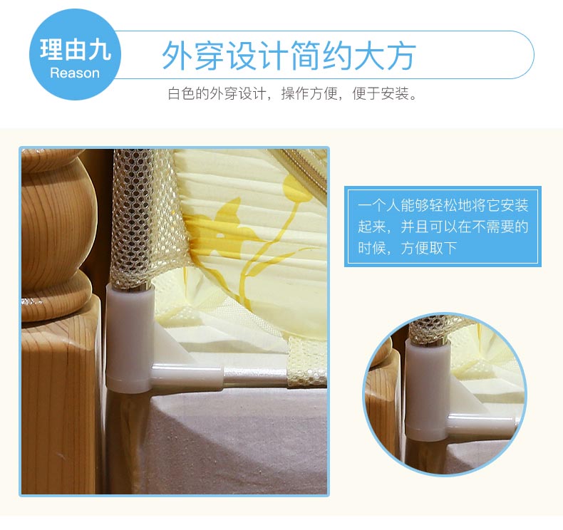 Nam Cực Waichuan lưới mô hình ba cửa đăng quang dây kéo 1,5m 1.8m giường m giường đôi yurt - Lưới chống muỗi màn chống muỗi gấp gọn tiện dụng