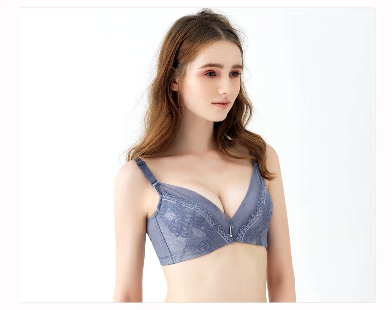 Eve hiển thị cửa hàng flagship trang web chính thức xác thực tình yêu sexy silicone dày áo ngực điều chỉnh đồ lót nữ 6713